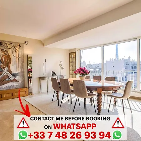 Touga's Luxe Tour Eiffel Apartment *
