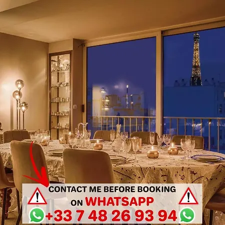 Apartment Touga's Luxe Tour Eiffel Paris